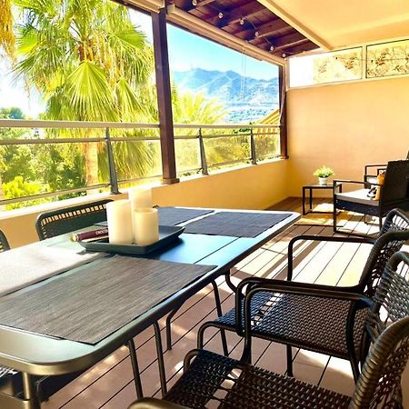 Calido Apartamento Con Gran Terraza Y Vistas A 600 Metros Del Mar 贝纳尔马德纳 外观 照片