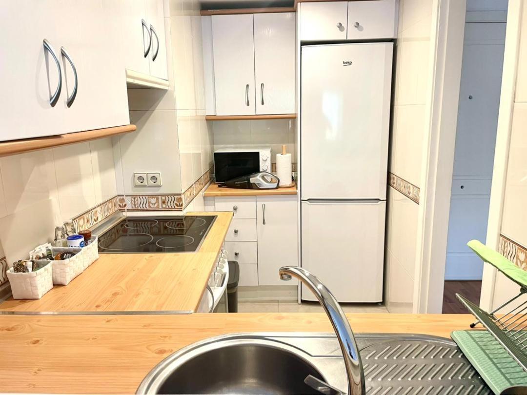 Calido Apartamento Con Gran Terraza Y Vistas A 600 Metros Del Mar 贝纳尔马德纳 外观 照片